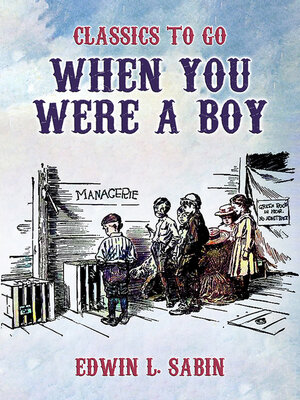 cover image of When You Were a Boy